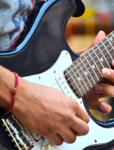 Guitar portrait